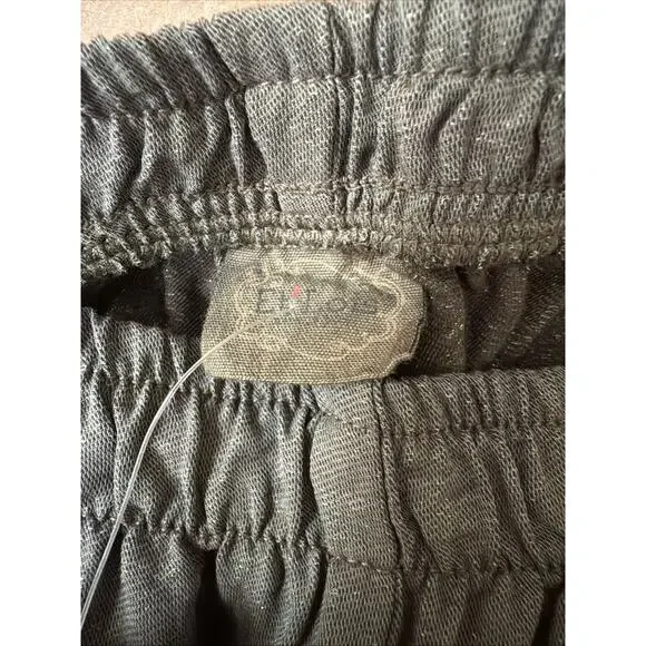 NWT Et Lois Brown Ruched Hem Elastic Waist Pockets Wide Leg Pants #1433 Size 3X - Picture 5 of 5